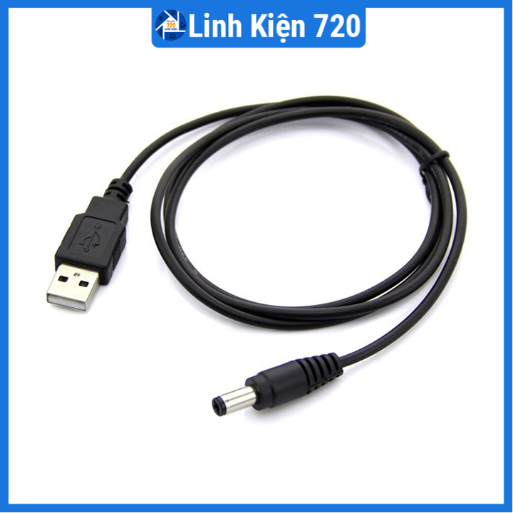 Tôi đã từng cắm sai cổng sạc và đây là bài học tôi rút ra khi sử dụng dây USB jack cắm DC5.5x2.1mm