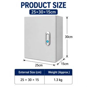 Electrical Box Panel Box Circuit Box Metal Enclosure Outdoor Stainless Steel IP65 Waterproof Distribution Box
