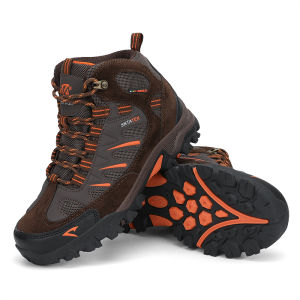 Sepatu Gunung Hiking Boot Wanita SNTA 613 Brown Orange  Cokelat Orange Trekking/Hiking/Outdoor