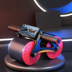 ล้อออกกำลังกาย พร้อมที่วางโทรศัพท์ ลูกกลิ้งขนาดใหญ่ ล้อบริหารหน้าท้อง ลูกกลิ้งออกกําลังกาย ลูกกลิ้งบริหารหน้าท้อง มี 3 สีให้เลือก