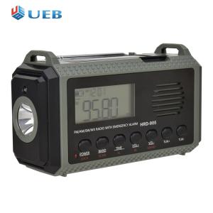 Đèn năng lượng mặt trời cầm tay AM FM SW đài phát thanh thời tiết noaa 4 cách Powered 10000mAh đa chức năng đài phát thanh Torch Đèn đọc sách báo cho sự sống còn