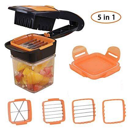 5 IN 1 MULTI SLICER DICER CHOPPER Multi Function Vegetable And