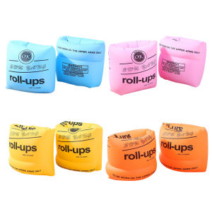 Adult Kids Swimming Inflatable Armbands Swim Trainers Float Sleeves Pool Buoys