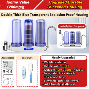 Direct Drinking Water Filter Water Purifier Thicken 10 Inchs upgrade Alkaline Water Purifier filter faucet Complete Set