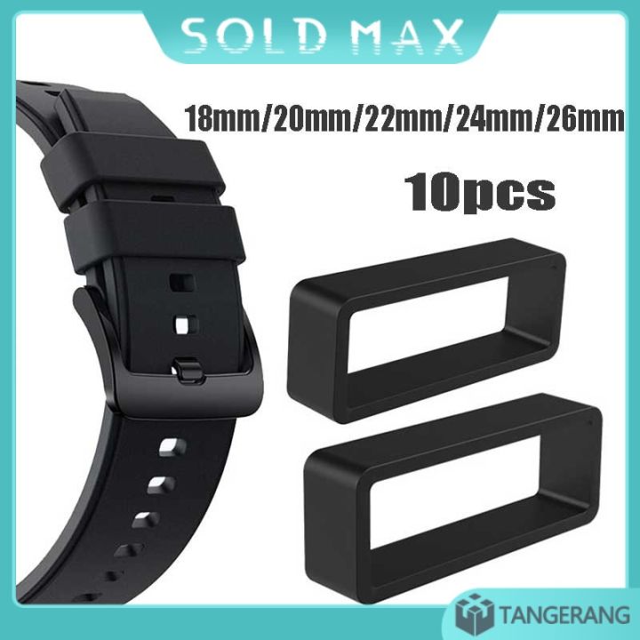 10PCS RING LOOP STRAP TALI JAM TANGAN KARET Tali Jam Tangan Watch Band ...