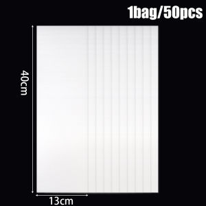 50PCS/Pack Hair Dye Paper Reusable Highlight Dyeing Coloring Separating Sheet Foil Paper Wicks Hairdresser Salon Barber Tools