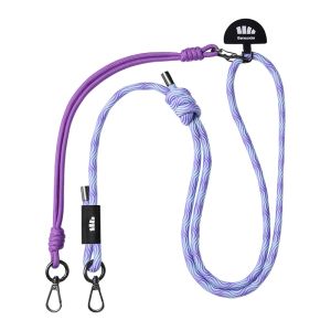 24ship-Beneunder LC376 Long Adjustable Phone Lanyard with Hoodie Design Anti-theft Anti-slip Durable