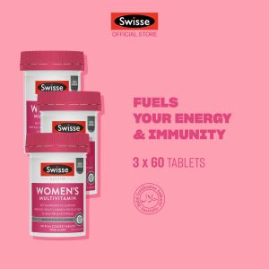 [EXP 30 SEP 2026] [Triple Pack] Swisse Ultivite Womens Multivitamin 60 Tabs