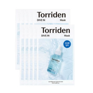 Torriden Dive-In Low Molecule Hyaluronic Acid Mask Pack (10ea)