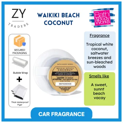 Bath & Body Works BBW Car Fragrance Refill Holder Air Freshener 100% Authentic Ready Stock
