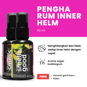 Parfum Helm Kilap Premium: Penghilang Bau & Pengharum Helm Motor