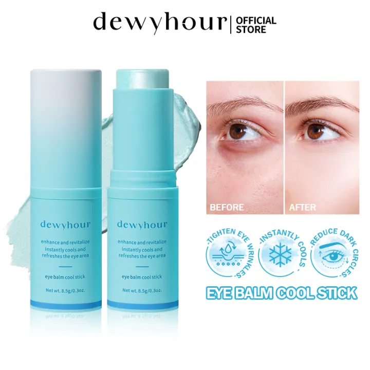 dewyhour Eye Balm Cool Stick Brighten And Revitalize Under Eye Anti-Wrinkle Puffiness Remover Dark Circle Eye Care Balm