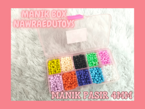 Mainan Edukasi kreatifitas anak MANIK BOX MERONCE GELANG KALUNG gantungan