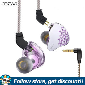 Tai nghe kbear rosefinch với tai nghe giám sát thời gian thực cáp có thể tháo rời 2 chân tai nghe nhét tai 10mm màng loa điện động tai nghe đeo tai chất lượng âm thanh độ trung thực cao âm trầm mạnh mẽ tai nghe kim loại thoải mái khi đeo nút tai trò chơi