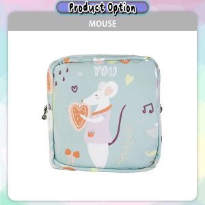 [uBeli] Beg Kecil Sanitary Napkin Pad Storage Pouch Bag Cosmetic Makeup Travel Organizer Coin 卫生棉多功能收纳包 - SO39