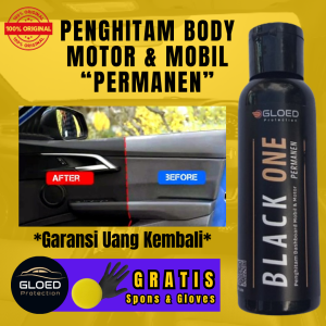 Penghitam Body Motor Dan Mobil Permanen Black One