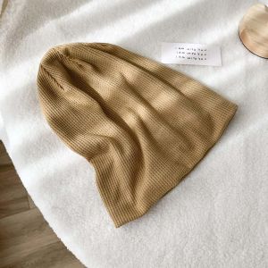 MUQZI Thin Trendy Women Autumn Winter Men Fashion Turban Hat Beanie Hat Pile Cap Striped Bonnets