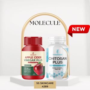 Molecule (โมเลกุล)  ไคโตซาน พลัส คู่ แอปเปิ้ลไชเดอร์ บล็อกไขมัน อาหารเสริม