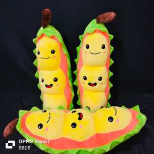 Boneka Ulat Karakter Durian Yelpo Ukuran 65 cm - Mainan Anak Dolls Toys
