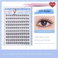 【FREE Tweezers!】New Reusable Glue-Free False Eyelash DIY 120 Cluster Hybrid 10-12mm Eyelash, Newbie's Choice for Thick, Natural, Long Eyelashes. 