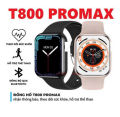 T800 PRM smartwatch auditory game receives health notifications, waterproof mens and womens warranty for 12 months. 