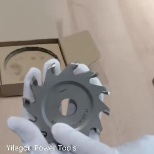 4 Inch 100mm Carbide Alloy Milling Cutter 100x20mmx12T Aluminum Plate Slotting Blades With V U Tooth. Cutting Thickness 8 10mm