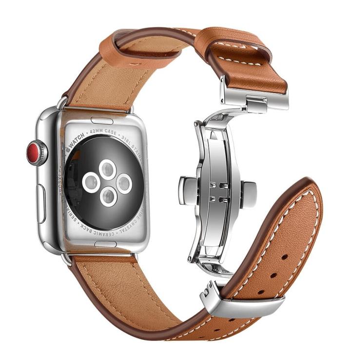 Genuine Leather Strap for Apple Watch Series SE