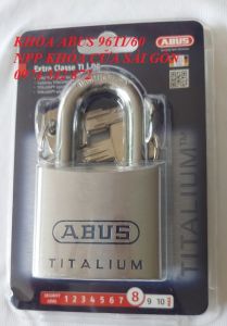 [HCM-CHÍNH HÃNG]Khóa Siêu Nhẹ ABUS Titalium 96Ti/60