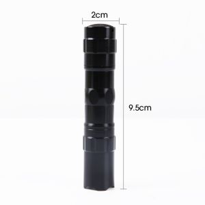 Portable Waterproof Flashlight / Mini Aluminum Powerful Flashlight / Outdoor Camping Electric Light
