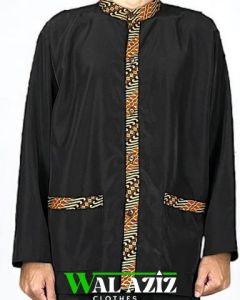 Setelan Batik Rebonyunda Prada Emas Premium - Desain Etnik Modern