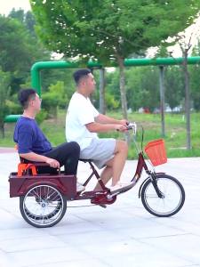 Tricycles For Adults Tricycle Bike The pedal is labor-saving and easy to use for carrying people Tricycles For Adults