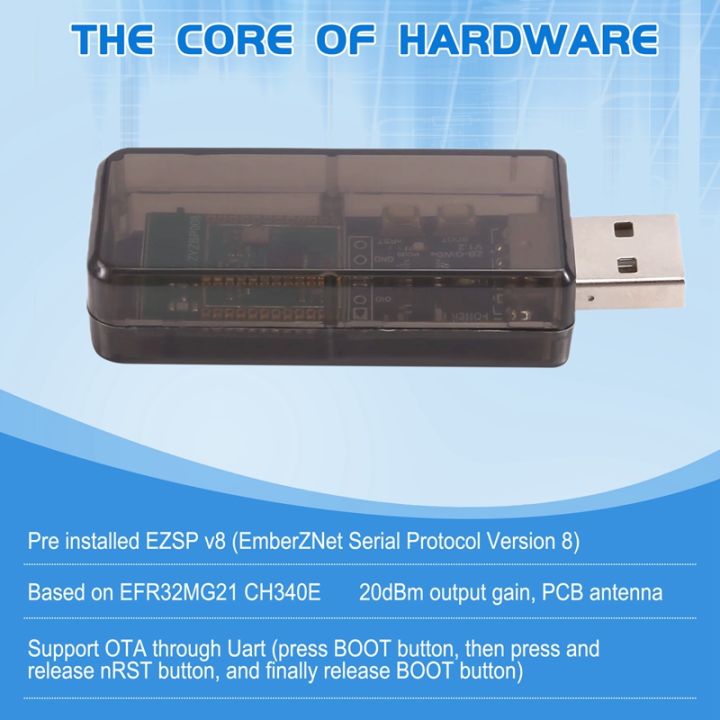 ZigBee 3.0 USB Dongle Universal ZigBee Gateway Analyzer Open Source Hub ...