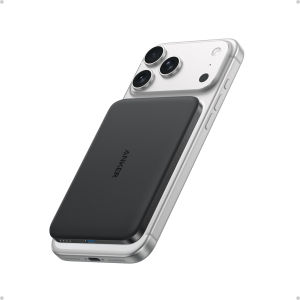 Anker Nano Power Bank Ultra-Slim 5000mAh Magnetic Battery Pack Qi2 Certified 15W Max Ultra-Fast MagSafe-Compatible Portable Charger Ergonomic Design for iPhone Air/17/16/15 Series (Not for Pixel) A1665