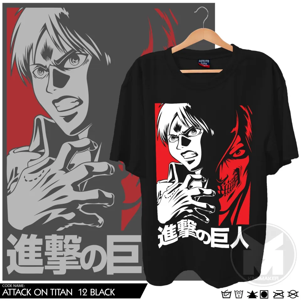 Attack on hotsell titan t shirts