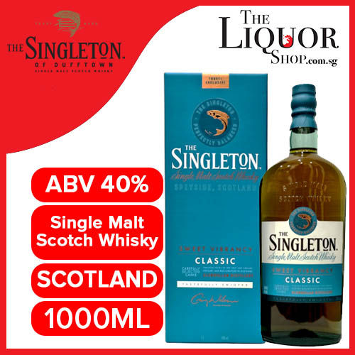 (1L) The Singleton of Glendullan Classic Single Malt Scotch Whisky 1 Litre
