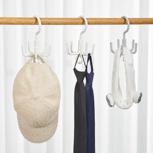 Hook 360 Rotating Rack Scarf Bag Hanger Holder Necktie Bag Hook 360°旋转挂架