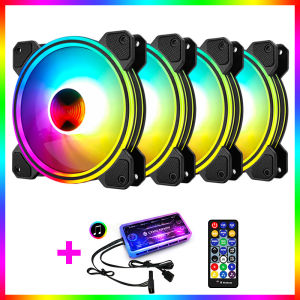 Combo Fan Case C3 / Hub Coolmoon led RGB (HUB THƯỜNG / ĐỒNG BỘ) bảo hành 3 tháng