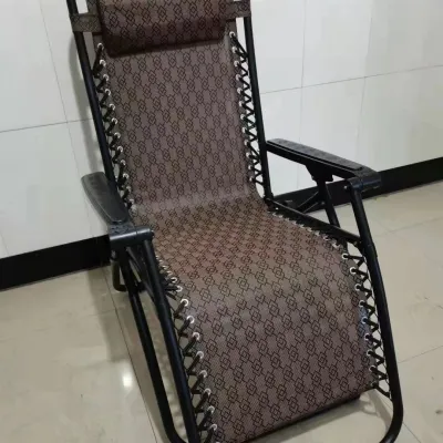 BMZAR GHẾ THƯ GIÃN GẤP GỌN KHUNG THÉP CHỊU LỰC GHẾ XẾP GẤP GỌN THIẾT KẾ CÔNG THÁI HỌC Cao Cấp Chịu Tại 200KG