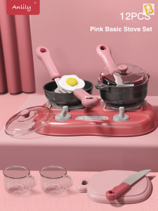 BabyBoss Rice Cooker Microwave Hot Pot with Lights Sounds Mainan Periuk Nasi Toys Simulation Toy Toddlers Pretend Play Role Play Kitchen