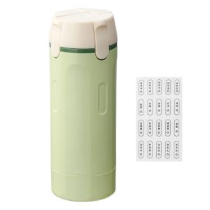 MUQZI Leak Proof Travel Refillable Bottles Set Reusable 4 in 1 Empty Bottle Kit Travel Containers 40ml Pump Lotion Bottles Business Trip
