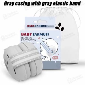 SG ReadyStock Baby Sound Blocking Earmuffs Soft Infant Hearing Protection Soundproof Muffs Noise Reduction For Airplane Stroller Outdoor Events