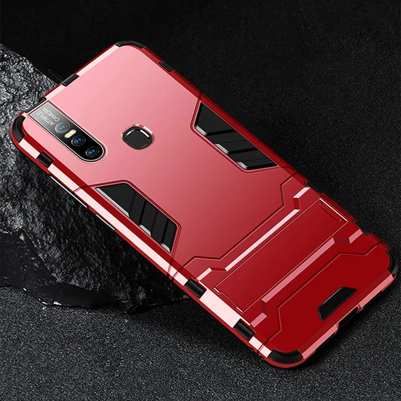 Military Grade Protection】 For Vivo V15 1819 Dual Layer Armor