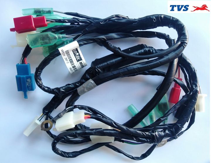 TVS XL 100 WIRING HARNESS Kick Start 1 P.No. P6160110 TVS