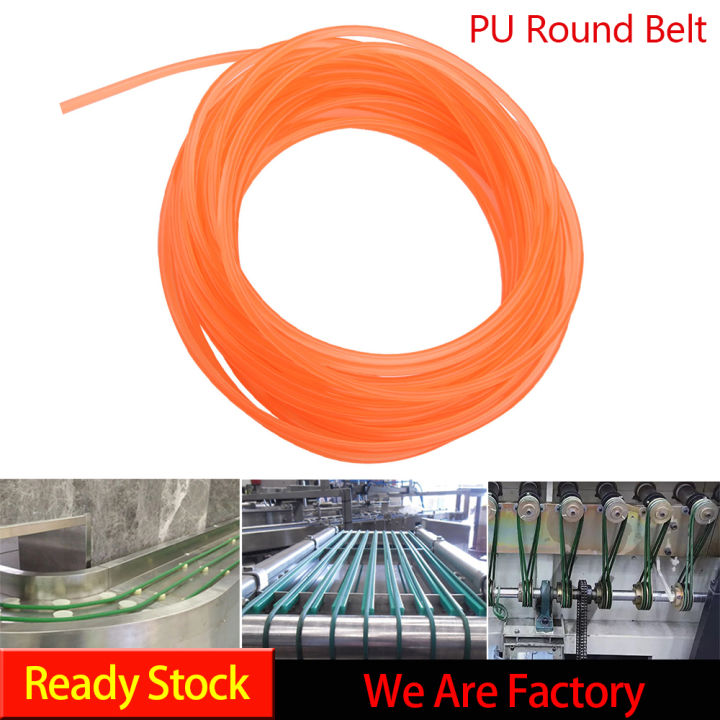 Polyurethane Conveyor Belts PU Round Drive Belt Meltable Cord PU ...