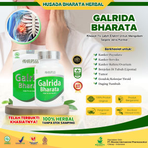 GALRIDA BHARATA HERBAL Obat Benjolan Obat Kanker Obat Tumor Obat Benjolan Lipoma Obat Benjolan Tiroid Benjolan KelenjarOriginal