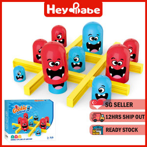 【Advanced】Tic Tac Toe | Interactive Board Game | Party Fun Gobblers Strategy Toys | Traditional Game | Toy Gift for boys Girls | HEYBABE
