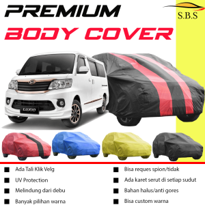 PREMIUM Body Cover Mobil LUXIO Sarung Mobil LUXIO Mobil LUXIO x Luxio tipe x apv arena apv luxury grandmax waterproof