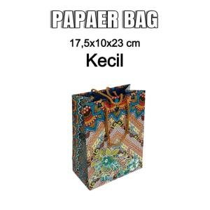 BOS Hand Bag Kertas Arwana Batik/Goodie Bag/Tas Tenteng/Tas Kue