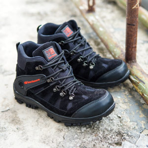 PROMO Sepatu Gunung Pria Karrimore Boots Safety Ujung Besi Karimore Tactical Tracking Hiking Sepatu Muncak Dan Touring
