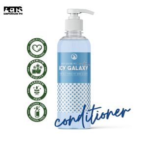 Pets Emporium Moisturizing Silky Coat Conditioner 500mL ICY GALAXY for Dogs & Cats Itchy Skin Care